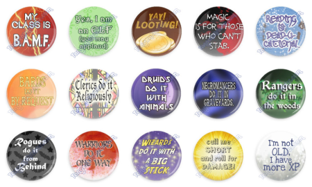 fantasy badges