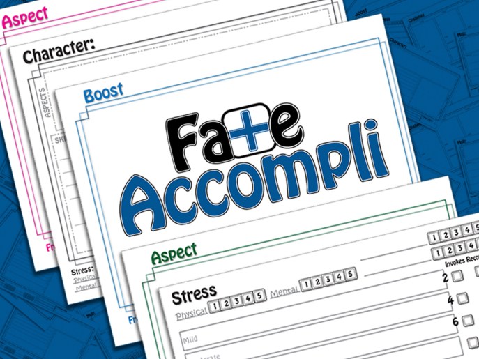 Fate Accompli Kickstarter Preview. Click Me!